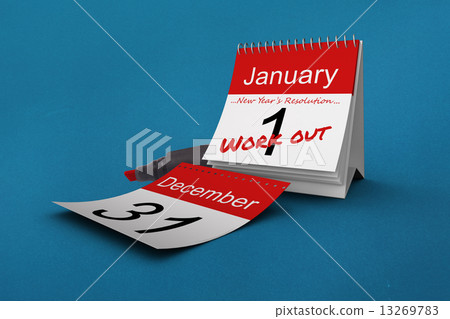 Composite image of new years resolutions Composite image of new years resolutions 13269783