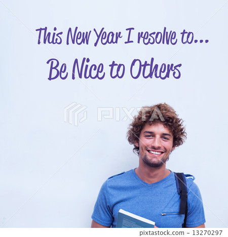 Composite image of in this new year i resolve to Composite image of in this new year i resolve to 13270297