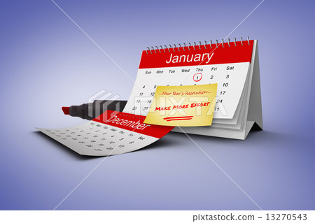 Composite image of new years resolutions 13270543