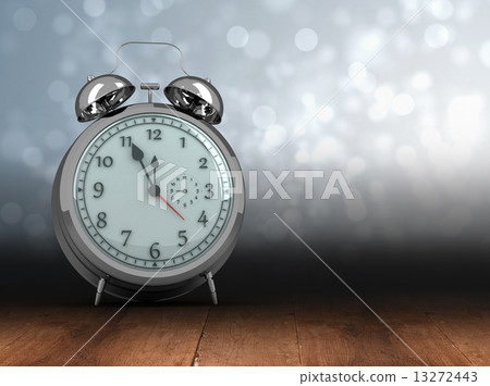 Composite image of alarm clock counting down to twelve Composite image of alarm clock counting down to twelve 13272443