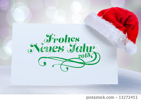 Composite image of frohes neues jahr 13272451