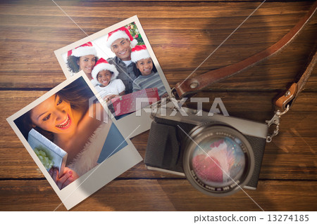 Composite image of christmas memories 13274185