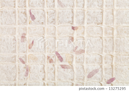 background with leaves in handmade paper background with leaves in handmade paper 13275295