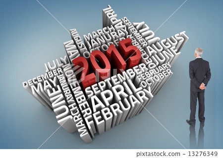 Composite image of businessman standing Composite image of businessman standing 13276349