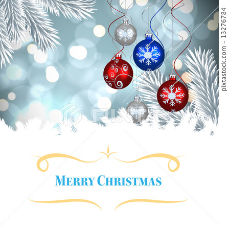 Composite image of christmas card - Stock Illustration [13276784] - PIXTA