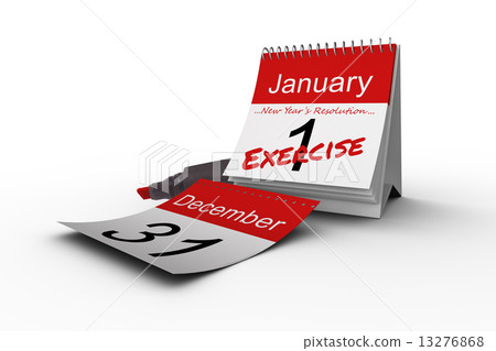 Composite image of new years resolutions 13276868