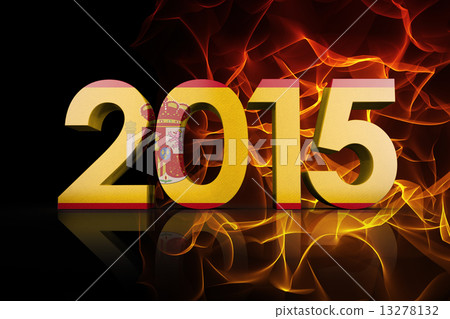 Composite image of spain national flag 13278132