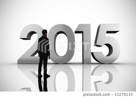 Composite image of businessman standing Composite image of businessman standing 13278133