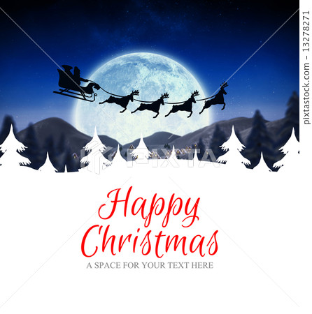 Composite image of happy christmas Composite image of happy christmas 13278271