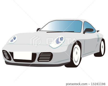 汽車_跑車灰色 13281198