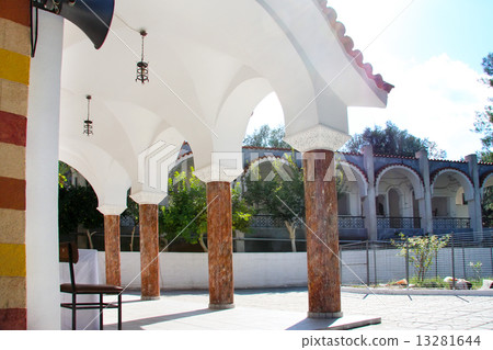Greece. Rhodes. A man's monastery of sacred Nektary 13281644