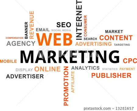 word cloud - web marketing word cloud - web marketing 13281657