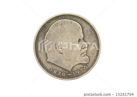 Old Soviet rouble. 13281704
