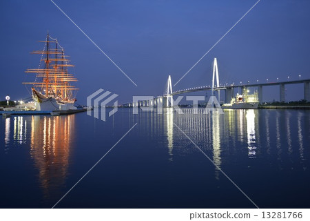 富山夜景港口 13281766