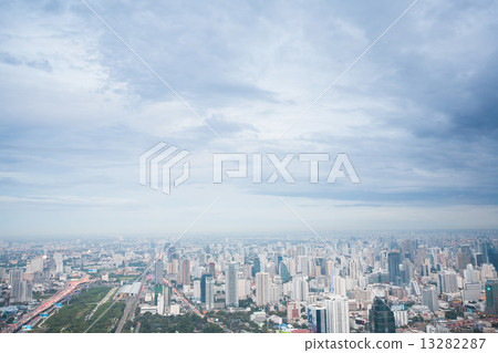 Bangkok city at night 13282287