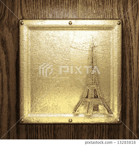 gold and wood background gold and wood background 13283818
