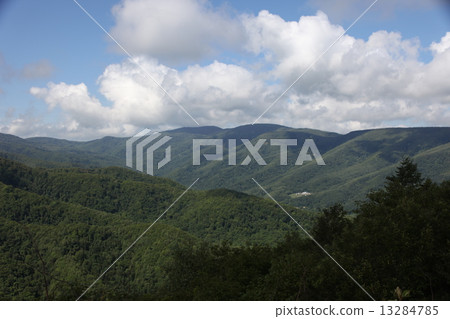 Mountains and clouds Mountains and clouds 13284785