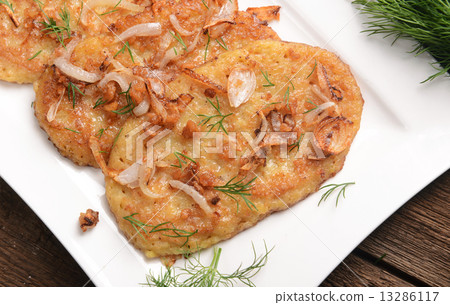 Potato pancakes Potato pancakes 13286117