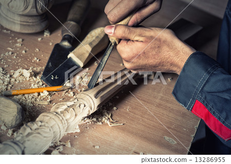 Carpenter at work Carpenter at work 13286955