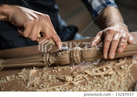 Carpenter at work 13287037