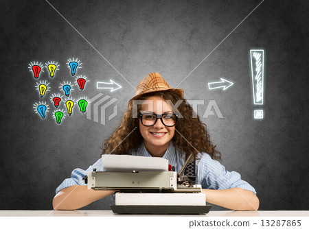 Girl writer 13287865