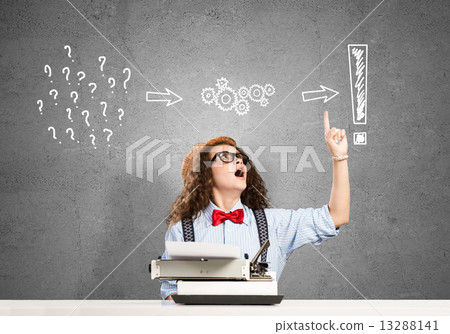 Girl writer Girl writer 13288141