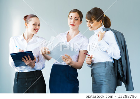 group of business women group of business women 13288786