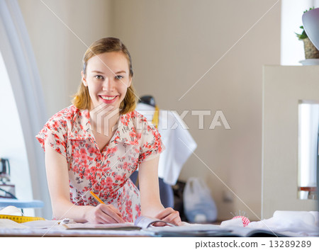 Sempstress at work 13289289
