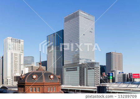 東京站周圍的建築物 東京站周圍的建築物 13289709