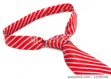 knot red necktie 13290386