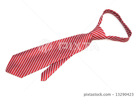 a scarlet striped tie a scarlet striped tie 13290423
