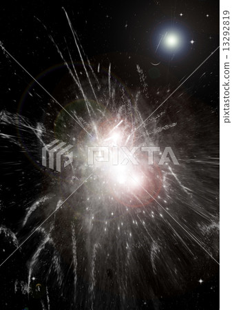 galaxy in a free space 13292819