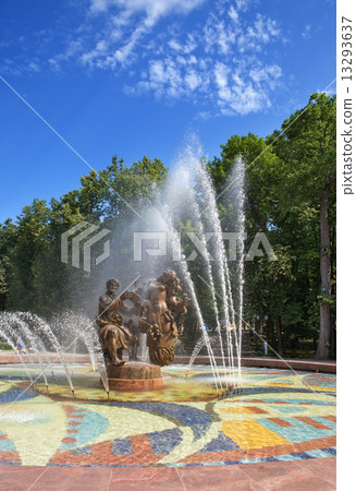 Great Novgorod. A fountain  "Sadko" 13293637