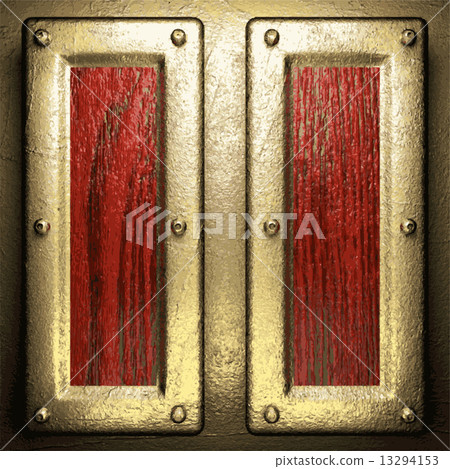 gold and wood background gold and wood background 13294153