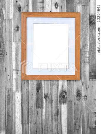 photo frame on wooden board photo frame on wooden board 13294643