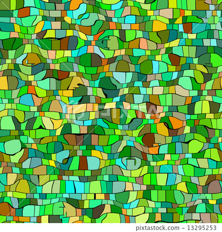 seameless green mosaic texture seameless green mosaic texture 13295253