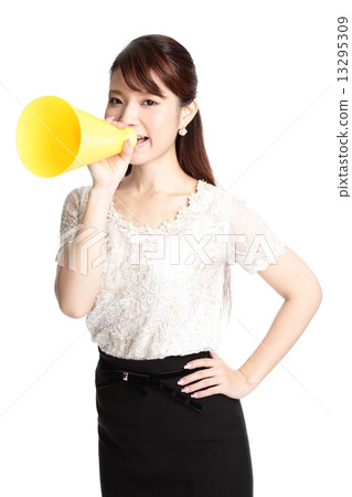 Casual business woman Casual business woman 13295309