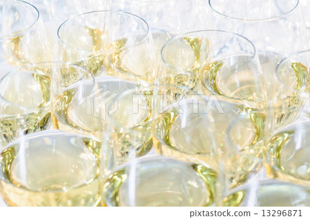 glasses with cognac or brandy 13296871