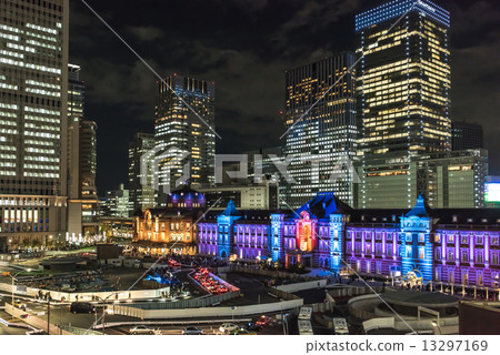 Tokyo Station of Memorial Light Up 13297169
