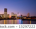 Yokohama Minato Mirai, Christmas Eve's whole building lights up light up 13297222