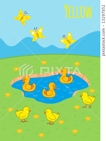 Colors for kids: yellow Colors for kids: yellow 13297852