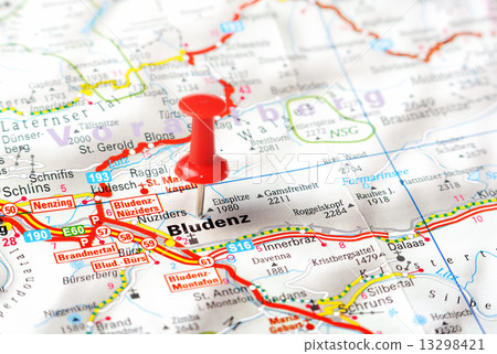 Bludenz ,austria map Bludenz ,austria map 13298421