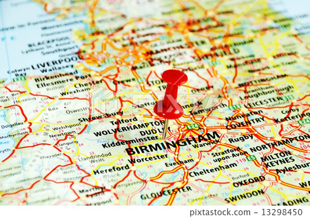 Birmingham ,UK map Birmingham ,UK map 13298450