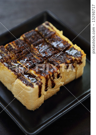 baked bread with chocolate cream baked bread with chocolate cream 13298717
