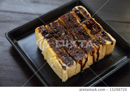 baked bread with chocolate cream baked bread with chocolate cream 13298720
