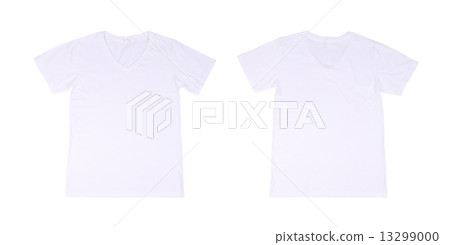 t-shirt template set(front, back) 13299000