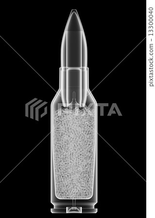 Xray large caliber rifle ammunition cartridge 13300040