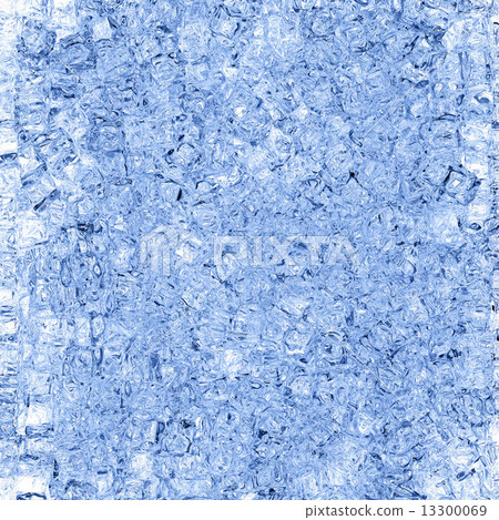 Background of crushed ice crystals and water 13300069