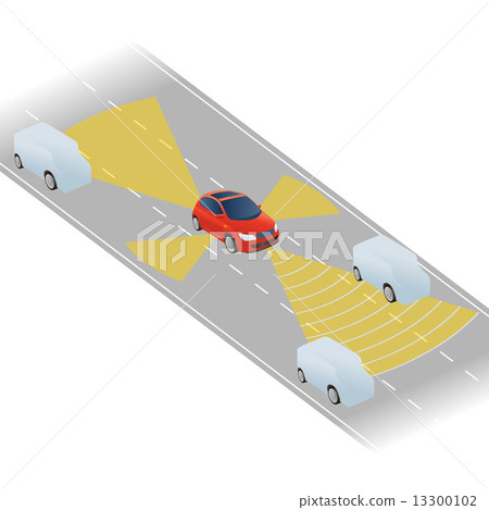 Safety car image illustration 13300102