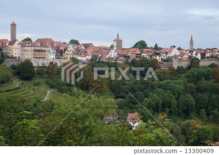 羅騰堡的舊城區 13300409